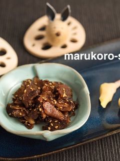 新生姜の佃煮-レシピのメイン写真