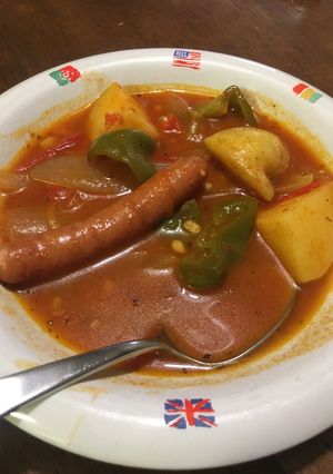 スパイス香るソーセージのトマト煮込み-レシピのメイン写真