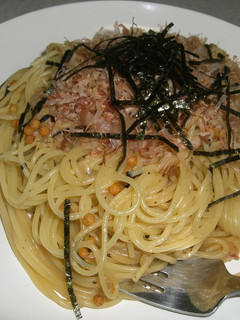 超簡単!!お茶漬けパスタ。-レシピのメイン写真