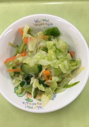 【保育園給食】冷やし中華風サラダ-レシピのメイン写真