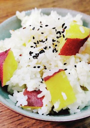 ホクホク美味しい秋の味◎さつまいもごはん-レシピのメイン写真