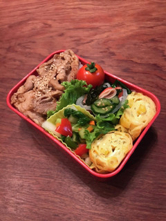 お弁当・・・159生姜焼き弁当-レシピのメイン写真