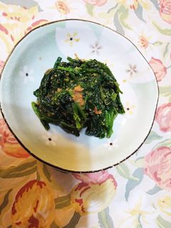 ほうれん草のポン酢ごまあえ-レシピのメイン写真