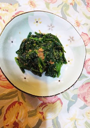 ほうれん草のポン酢ごまあえ-レシピのメイン写真