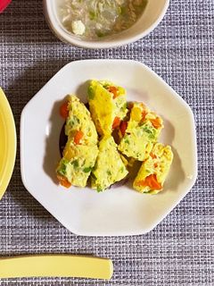 離乳食後期 スパニッシュオムレツ風-レシピのメイン写真