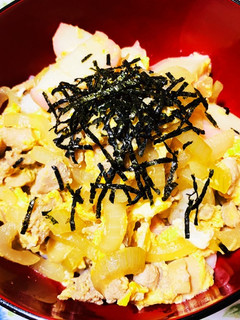 簡単!鍋て親子丼-レシピのメイン写真