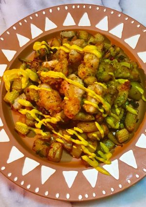 揚げない鶏唐揚げレモンバジル風味-レシピのメイン写真