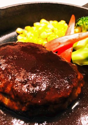 チーズinデミグラスハンバーグ☆-レシピのメイン写真