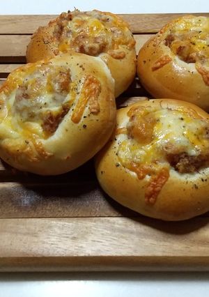 ポテトとコーンビーフの惣菜パン-レシピのメイン写真
