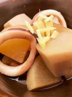 さといもと大根、いかの煮物-レシピのメイン写真