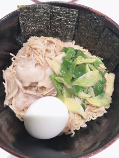 サッポロ一番で☆お手軽まぜそば-レシピのメイン写真