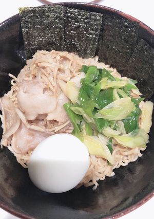 サッポロ一番で☆お手軽まぜそば-レシピのメイン写真