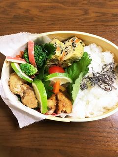 10/6 秋鮭の南蛮漬け お弁当-レシピのメイン写真