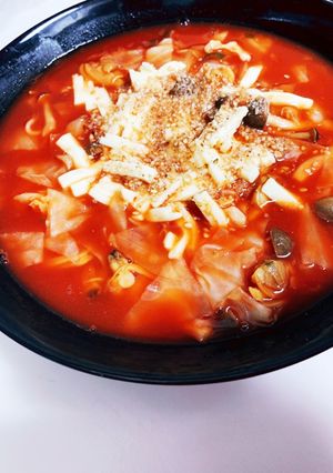 塩ラーメン偏愛トマト味-レシピのメイン写真