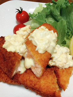 鮭のチーズフライ たまごタルタル-レシピのメイン写真