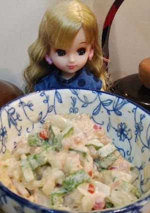 リカちゃん♡JSが考える♡オクラキラキラ-レシピのメイン写真