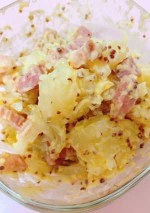レンジで簡単！ベーコンポテトサラダ-レシピのメイン写真