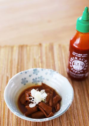 旨辛豚もつのどて煮♪-レシピのメイン写真