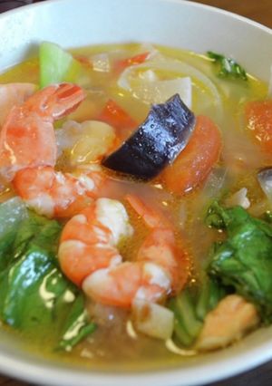 梅干しで簡単シニガン(フィリピン料理)-レシピのメイン写真