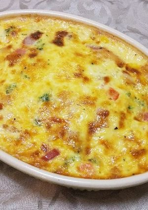 ☆お手軽☆皮なしキッシュ-レシピのメイン写真