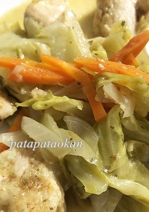ムネ肉とキャベツのカレー炒め-レシピのメイン写真