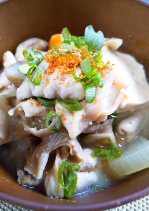 我が家の味噌もつ煮-レシピのメイン写真