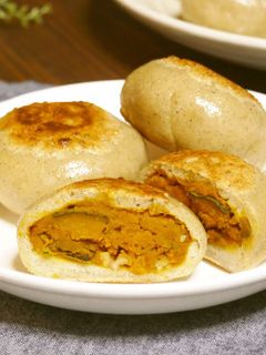 砂糖なし☆シナモン風味のかぼちゃのおやき-レシピのメイン写真