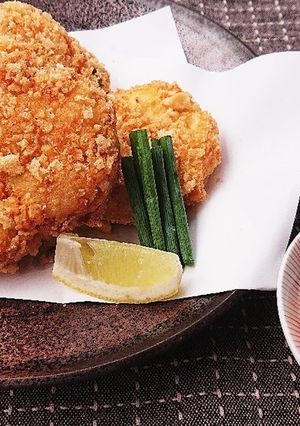 お煎餅を衣にしたチダイのヘルシー揚げ-レシピのメイン写真