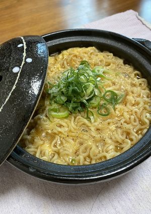 ポカポカ生姜の鍋焼きラーメン-レシピのメイン写真