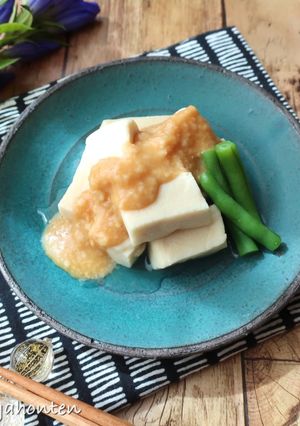 高野豆腐の味噌がけ-レシピのメイン写真