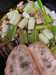 秋香るネギと舞茸のアヒージョ-レシピのメイン写真