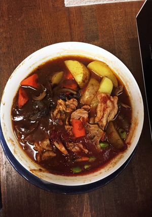 1人分10分で作るレンチン豚トマトカレー-レシピのメイン写真