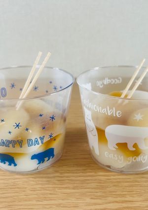 【夏の冷んやりスイーツ】冷やしみたらし団子。-レシピのメイン写真