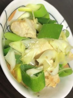 鶏ムネ肉のカレーマヨ炒め-レシピのメイン写真