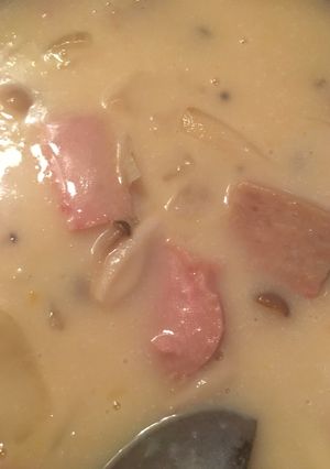 ランチョンミートクリームシチュー-レシピのメイン写真