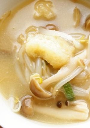 もやし・しめじの味噌汁♪-レシピのメイン写真