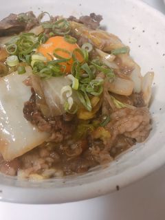 すき焼き丼-レシピのメイン写真