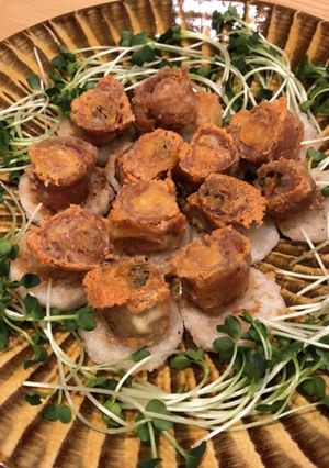 簡単！！美味しい豚バラ☆チーズ☆山芋のせ-レシピのメイン写真