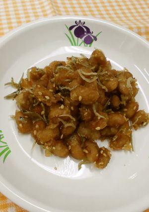 大豆とじゃこの豆辛煮-レシピのメイン写真