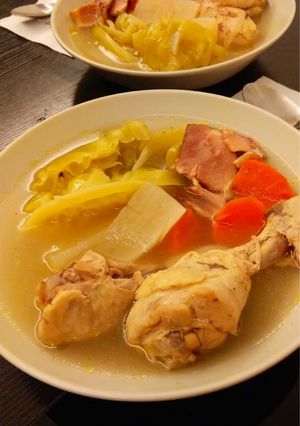 鶏もも肉と大根のポトフ風スープ-レシピのメイン写真