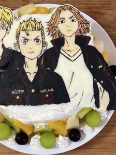 バースデーケーキのチョコ-レシピのメイン写真