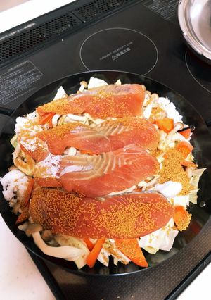 マルコメ顆粒味噌でちゃんちゃん焼き-レシピのメイン写真