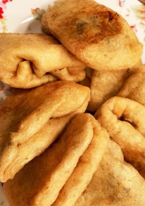 カットキャベツと鯖缶！カレーチーズ油揚げ-レシピのメイン写真