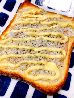 しらすハムトースト-レシピのメイン写真