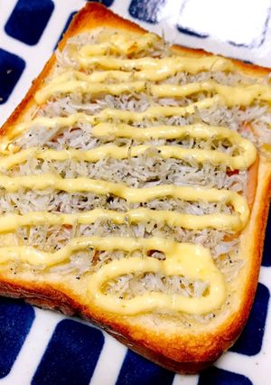 しらすハムトースト-レシピのメイン写真