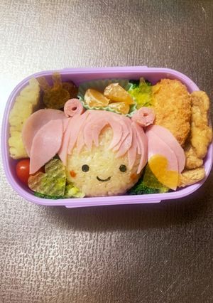 ちびうさちゃん＊キャラ弁-レシピのメイン写真
