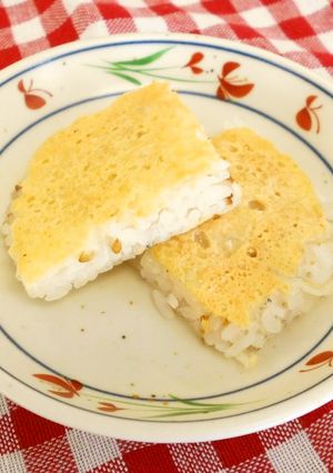 【松噛むカム】ごはんせんべい（しらす）-レシピのメイン写真