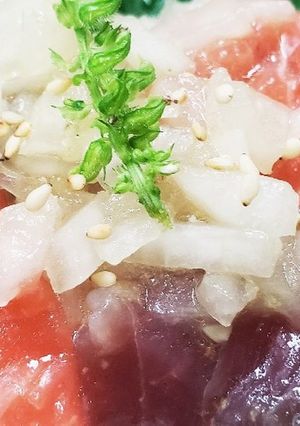 お年寄り絶賛シリーズ☆刺し身の和え物☆-レシピのメイン写真