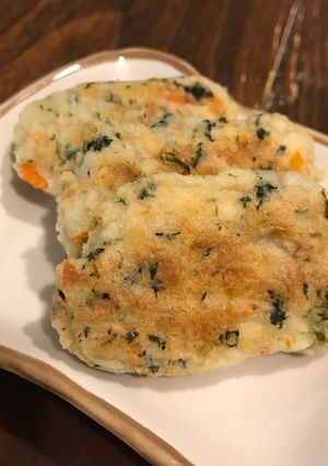 手づかみ離乳食♡鮭じゃがおやき-レシピのメイン写真