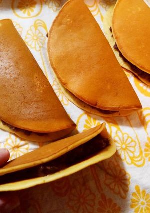 二つ折りどら焼き（自分用）-レシピのメイン写真